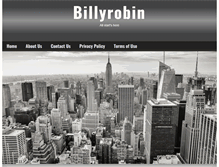 Tablet Screenshot of billyrobin.com